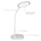 Good Housekeeping by OttLite Circular LED Desk Lamp